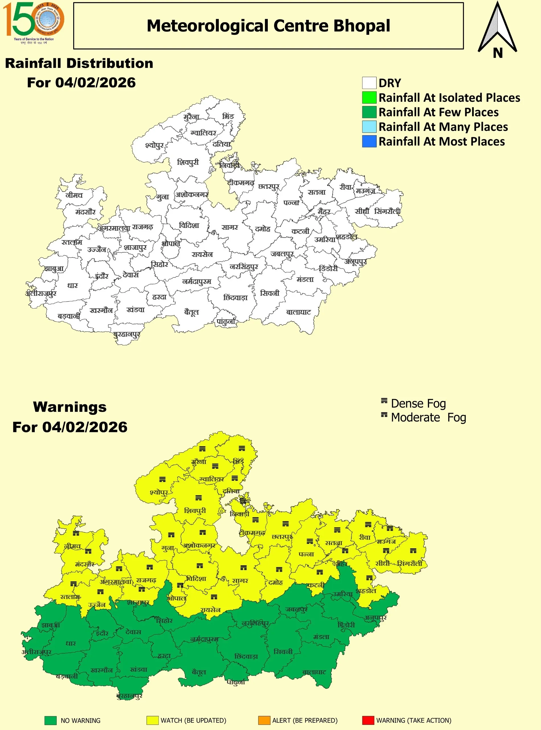 4 February 2026 MP Map
