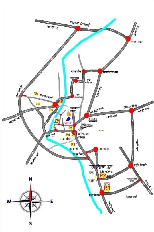 Ujjain Mahakal Shivratri Parking