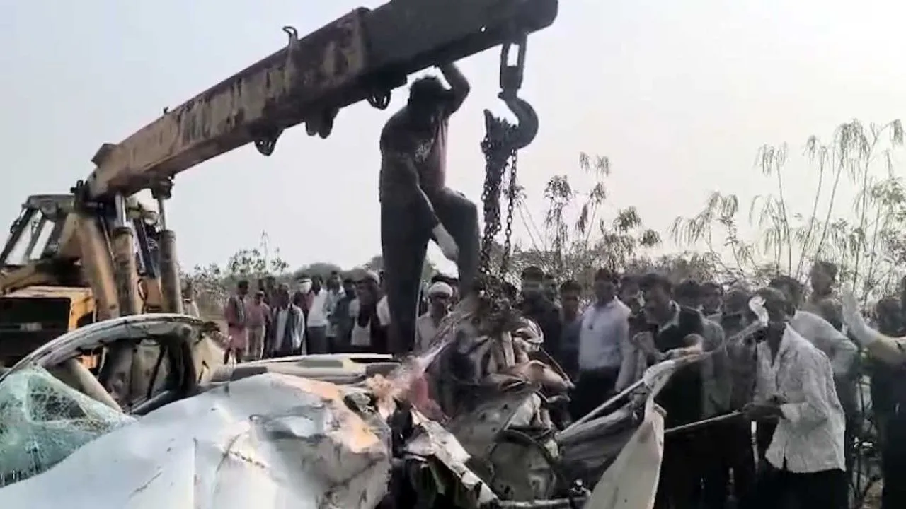 Dhamtari CRPF Car Accident