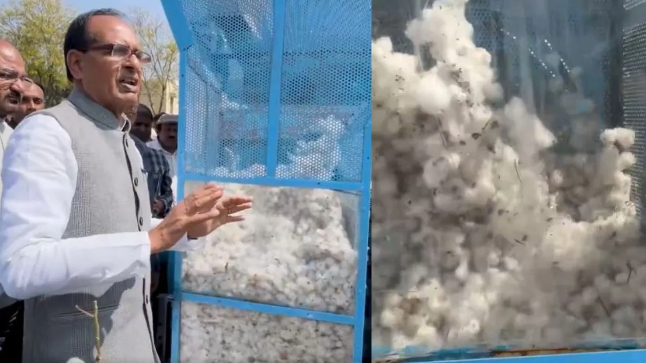 Cotton Harvesting Machine launch