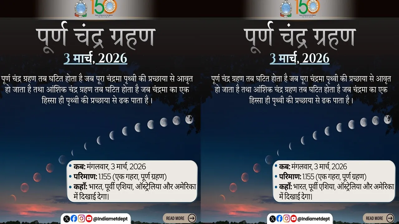 Chandra Grahan 3 March IMD Alert