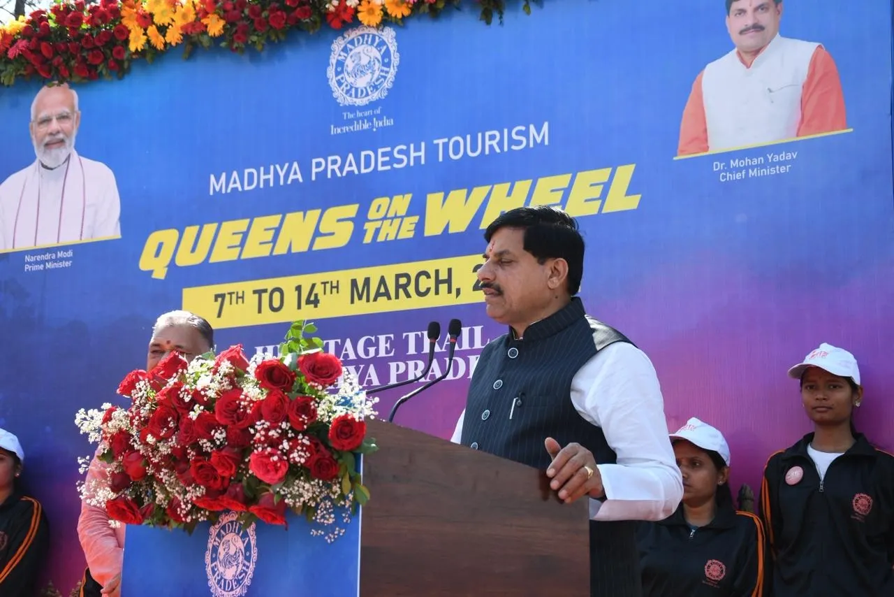 Bhopal Queens on the Wheels Bike Rally 3