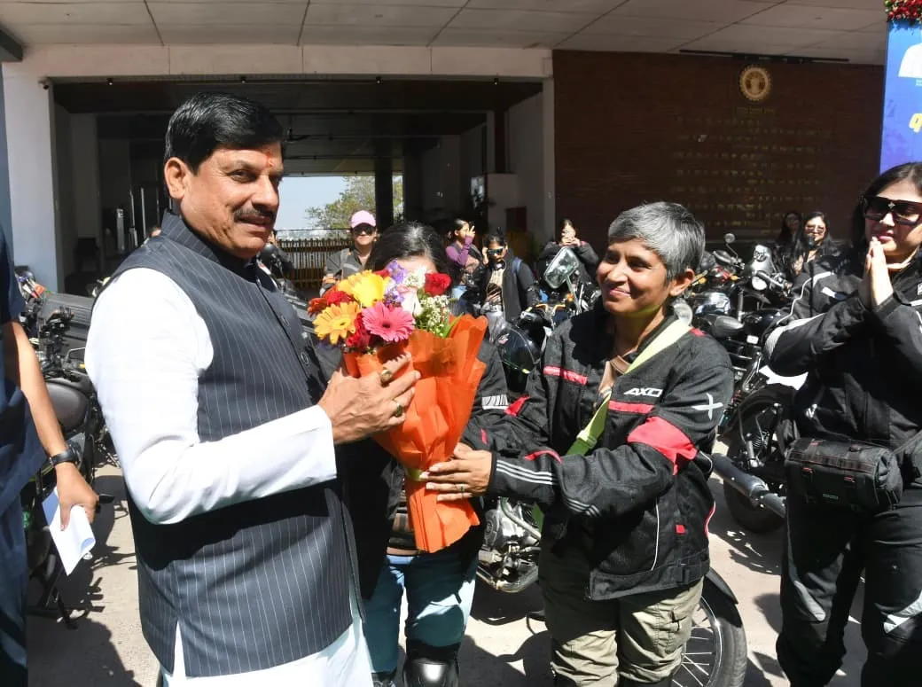 Bhopal Queens on the Wheels Bike Rally 4