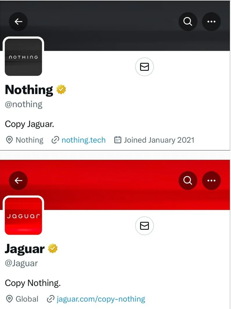 jaguar X nothing 2024