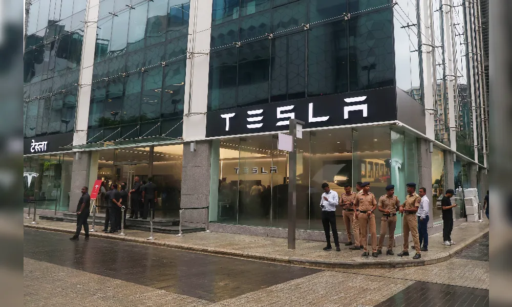 Tesla in mumbai