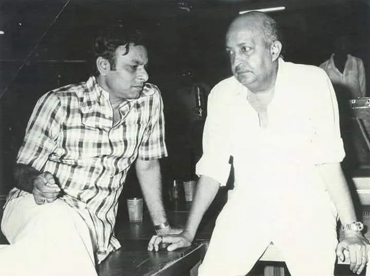 Music Director Anandji and Lyricist Anjaan