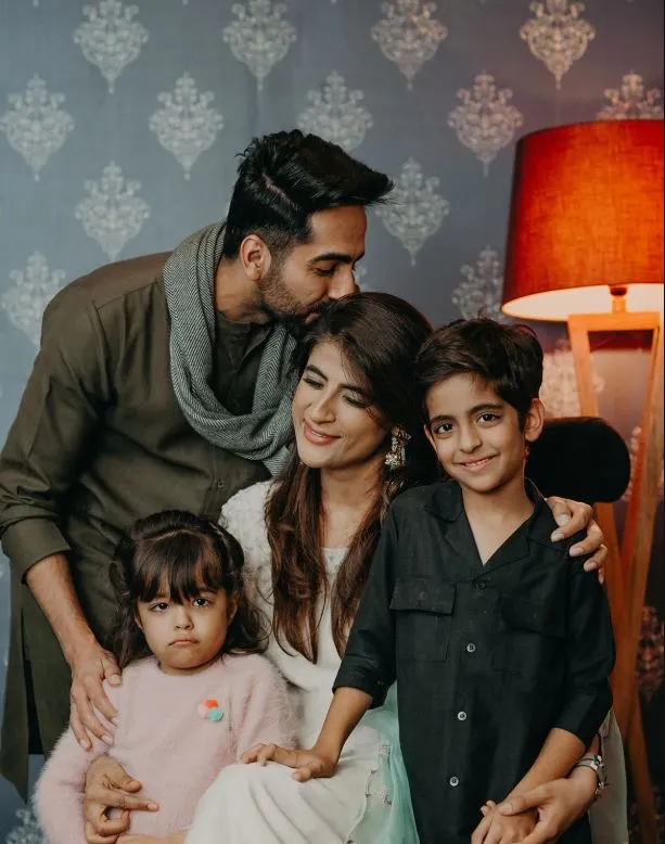 Ayushmann Khurrana family photo