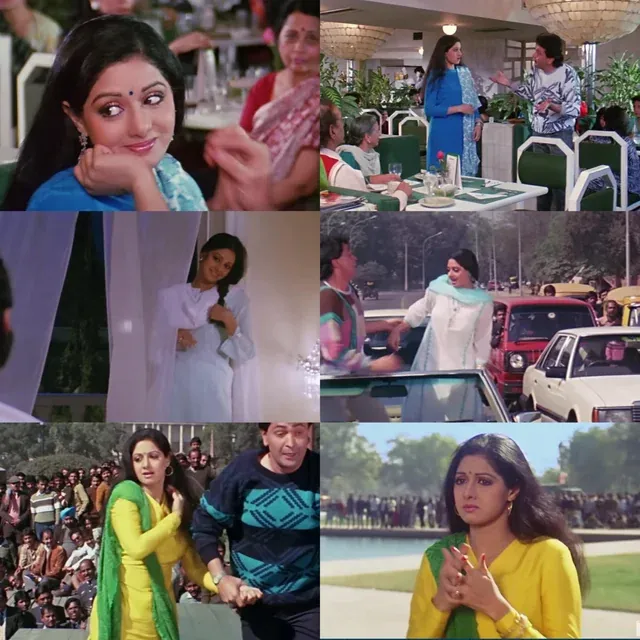 Chandni 1989 Yash Chopra movie details