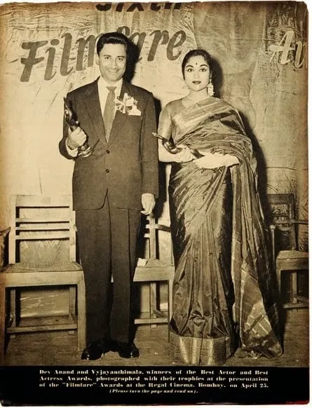 dev anand Best Actor award
