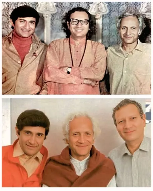 Dev Anand Chetan Anand and Vijay Anand