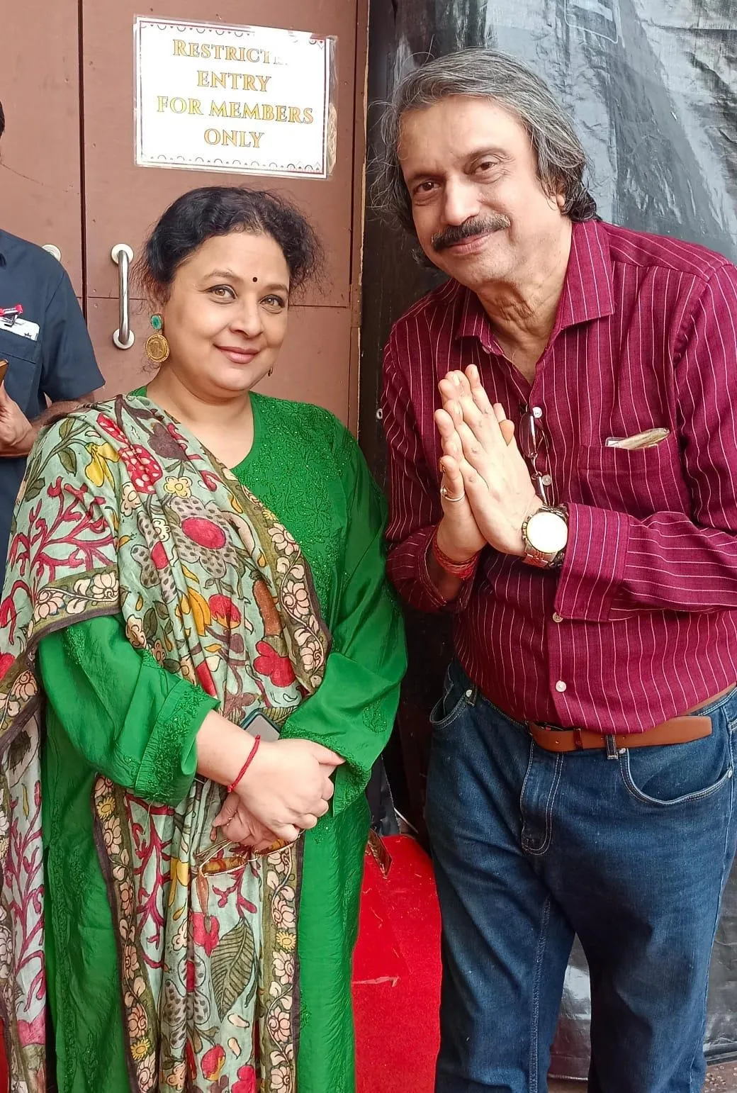 Sharbani Mukherji welcomes sr journalist Chaitanya Padukone