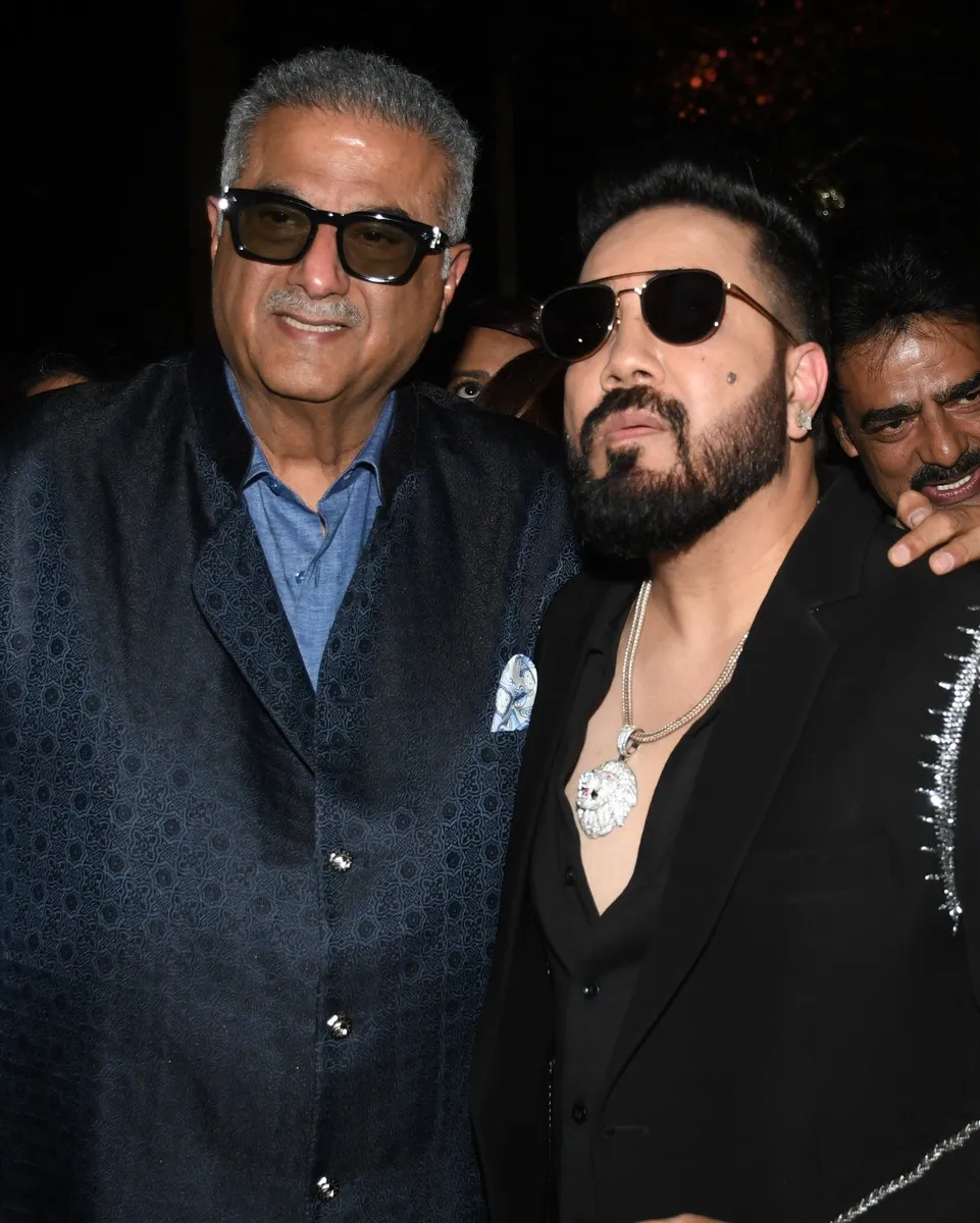 Boney Kapoor With Mika Singh