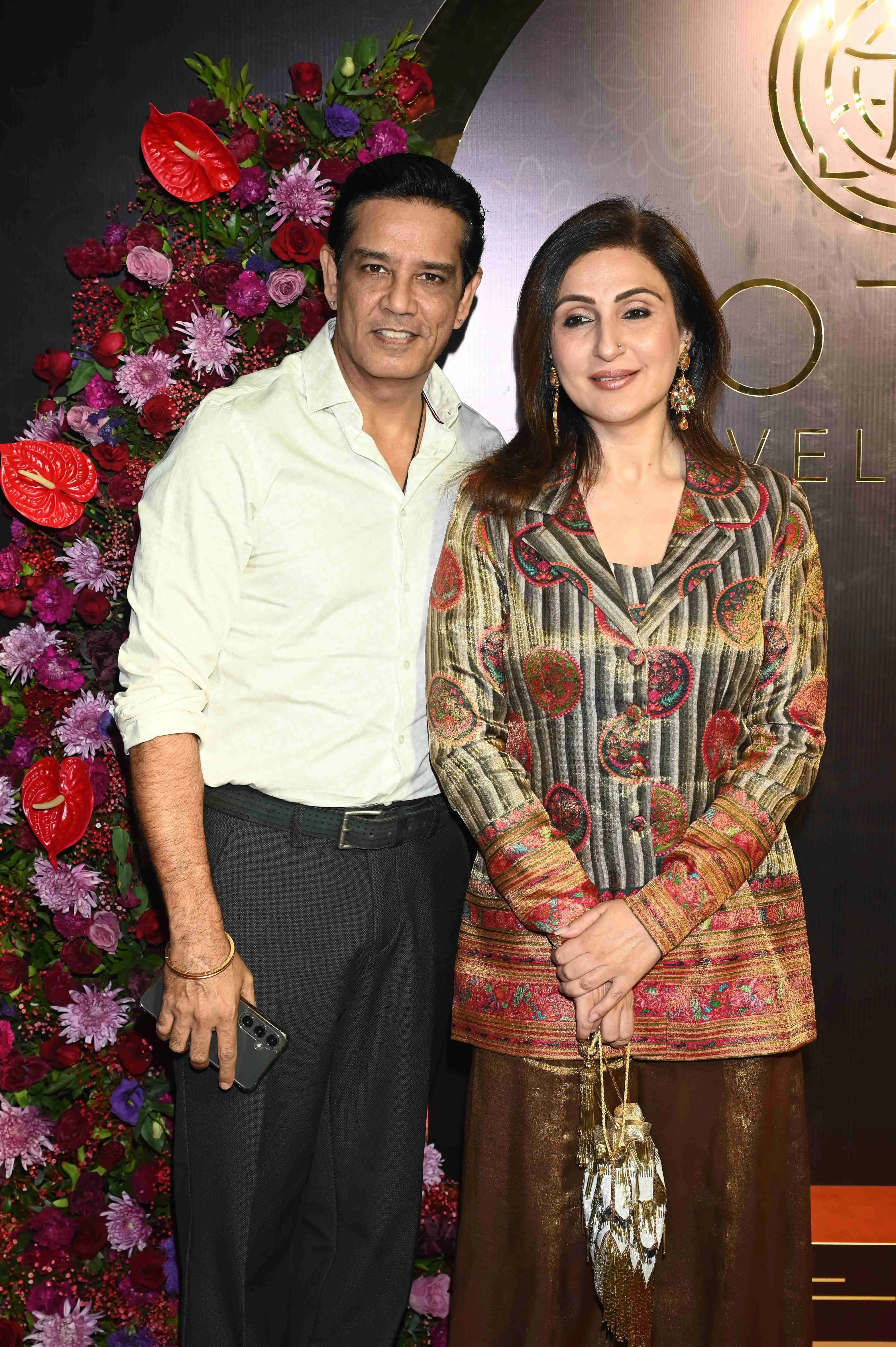 Anup Soni and Juhu Babbar joins producer Anand Pandit at his recently renovated Juhu residence, where he hosted an intimate gathering to mark his 62nd birthday on December 21