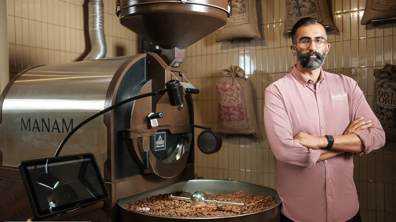 Chaitanya Muppala Founder Manam Chocolate CEO Distinct Origins  Pvt Ltd_Photo credit Nishant Ratnakar_Photo No_0229