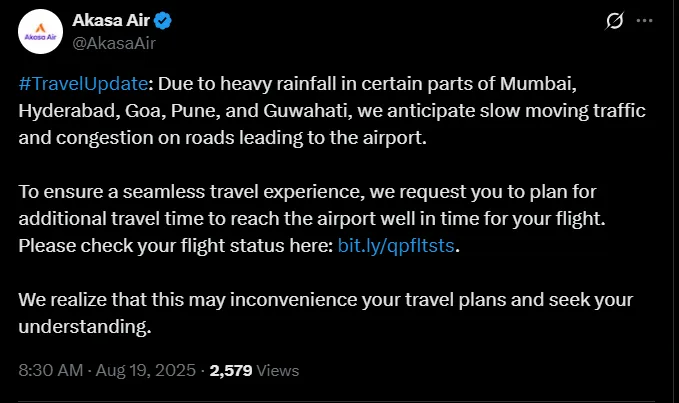 Akasa Air - Mumbai