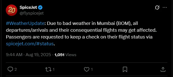 SpiceJet - Mumbai