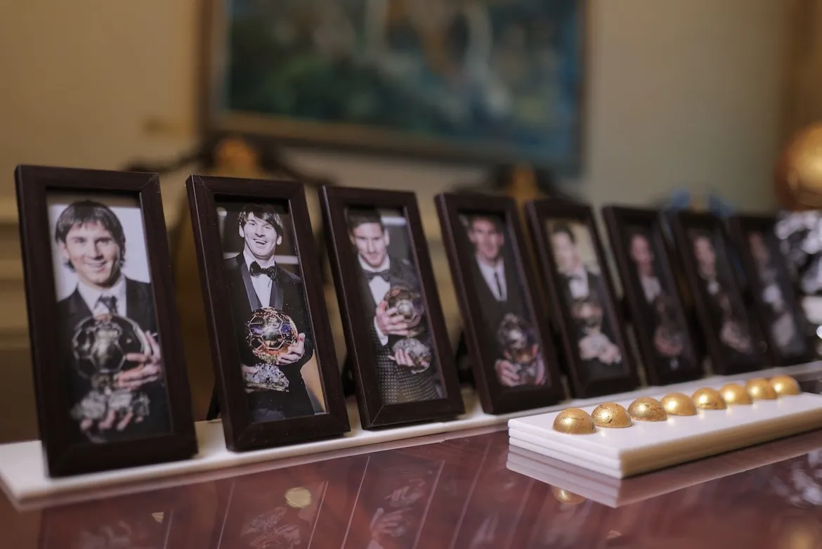 Personalised amenities - Lionel Messi at The Leela Palace New Delhi (2)