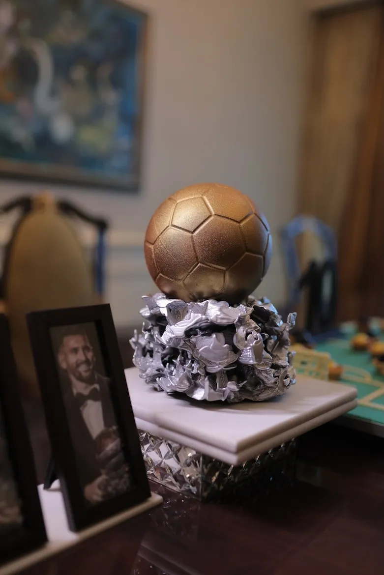 Personalised amenities - Lionel Messi at The Leela Palace New Delhi (3)