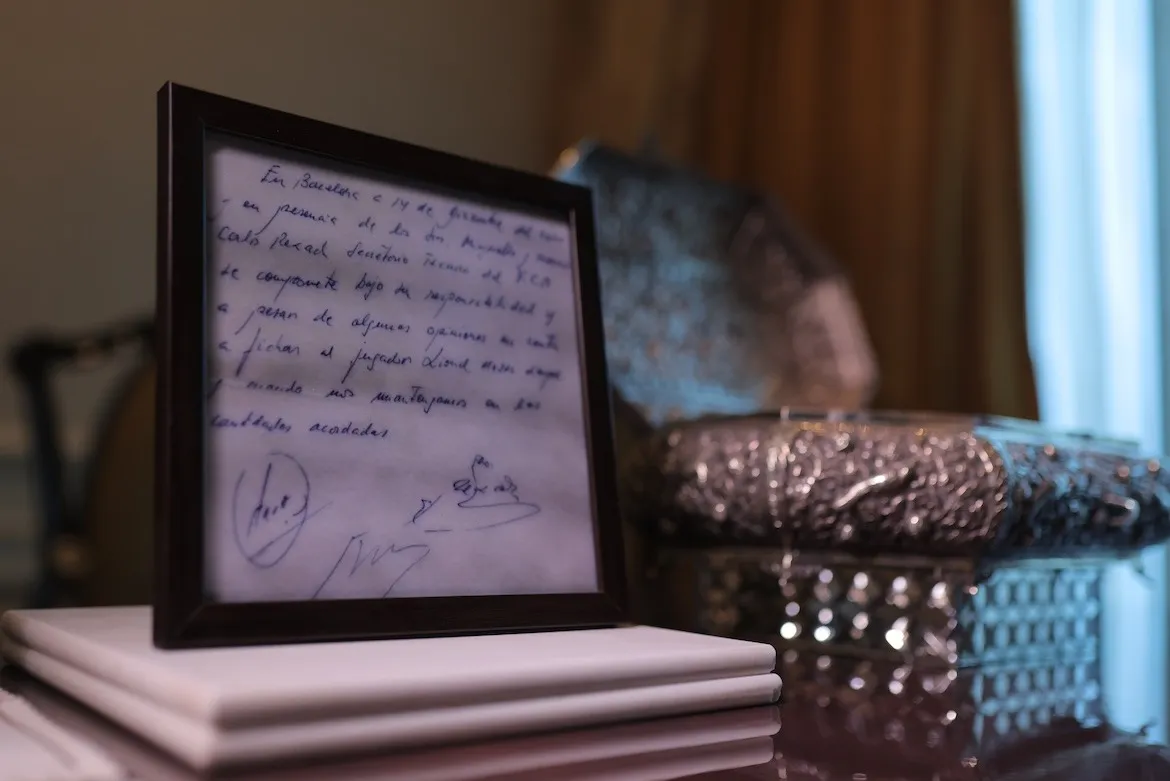 Personalised amenities - Lionel Messi at The Leela Palace New Delhi (5)