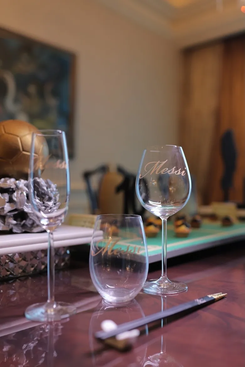 Personalised amenities - Lionel Messi at The Leela Palace New Delhi (8)