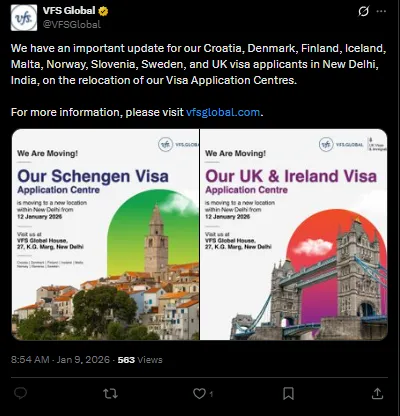 VFS Relocation Twitter