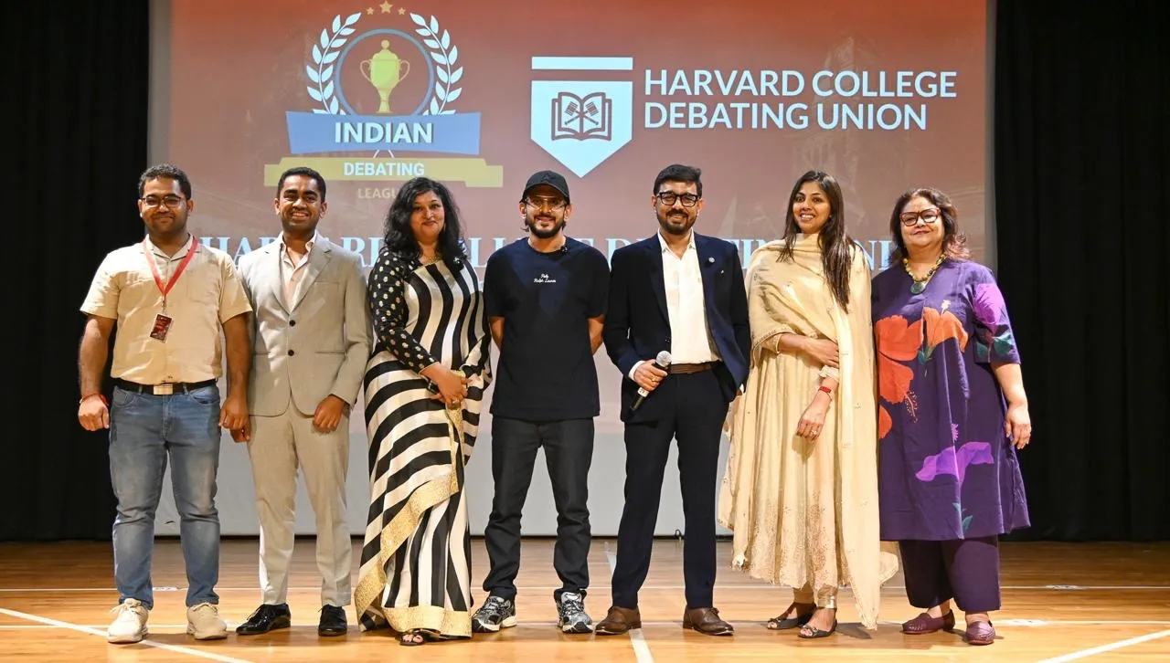 Winners of the ‘Indian Debating League 2025 - Harvard College Debating Union Qualifiers’ to represent India at Global Championships in Shanghai and Harvard