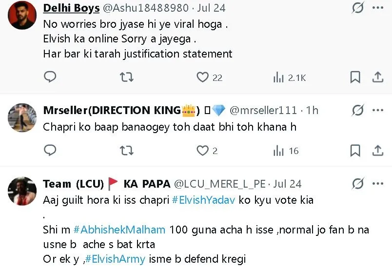 elvishg viral video reax