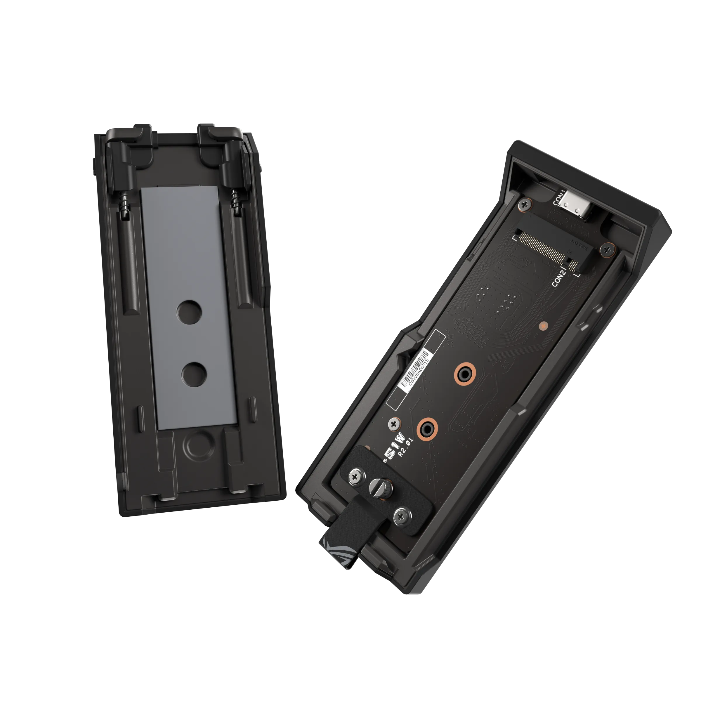 ROG Strix Aiolos SSD Enclosure – Internal View