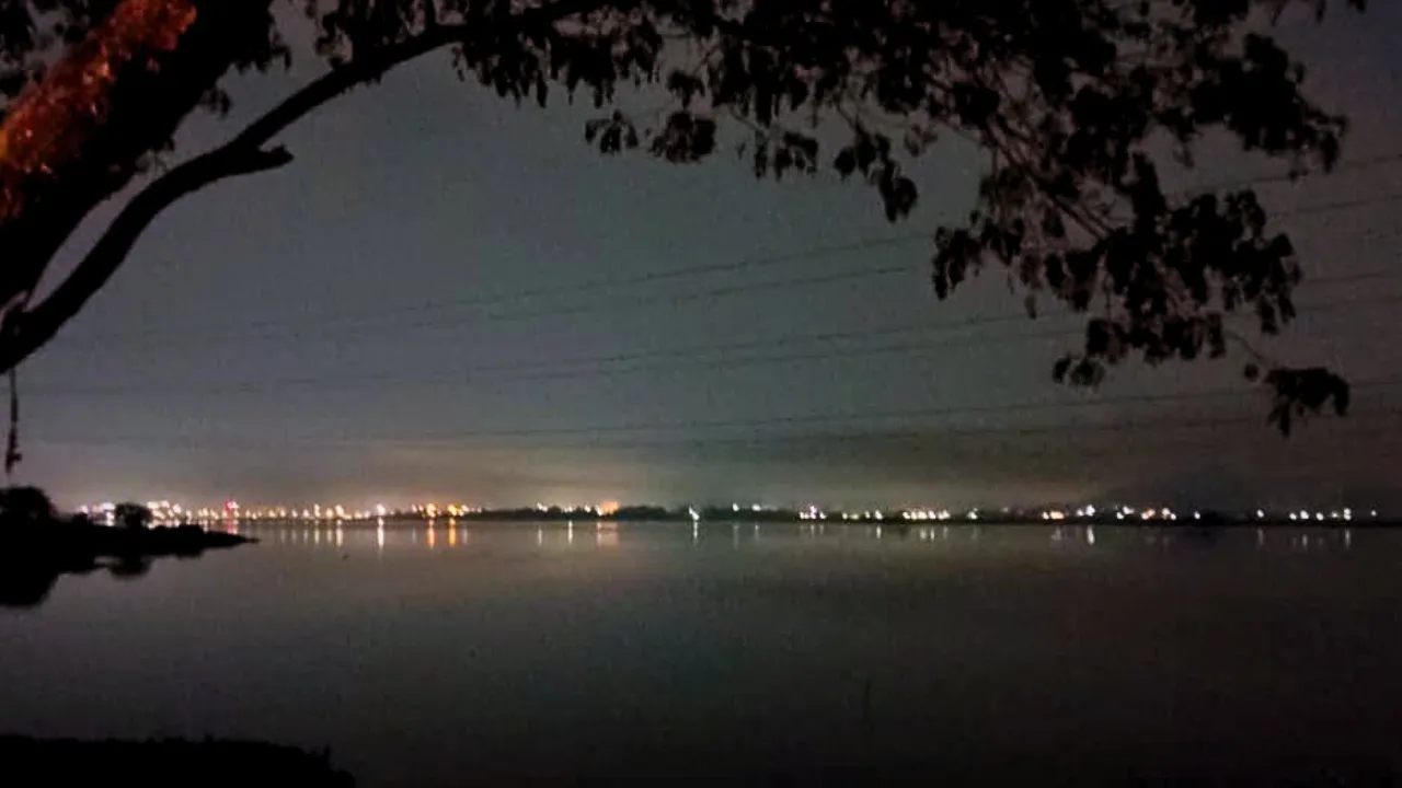 Deepor Beel at Night