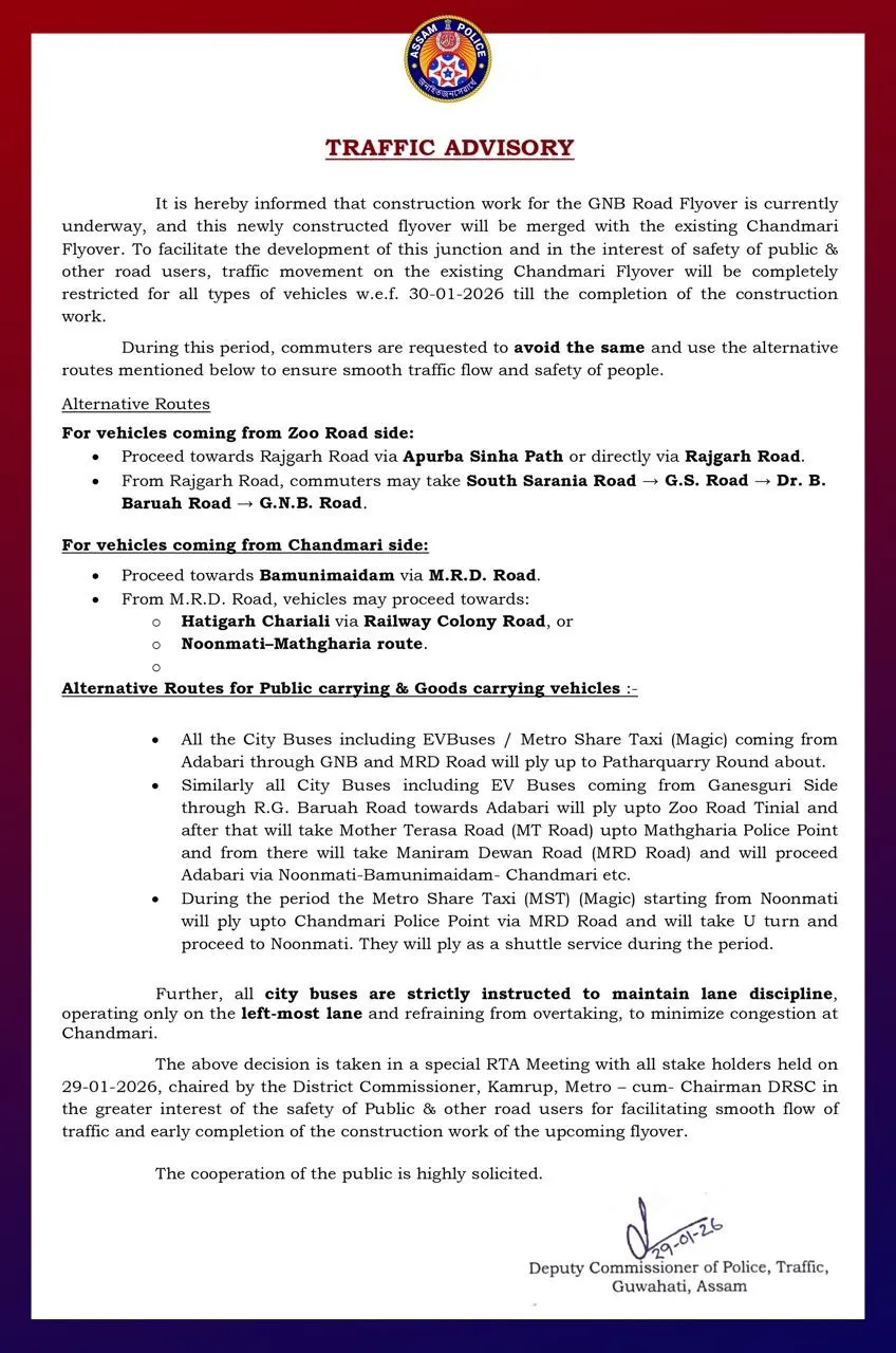 The Traffic Advisory