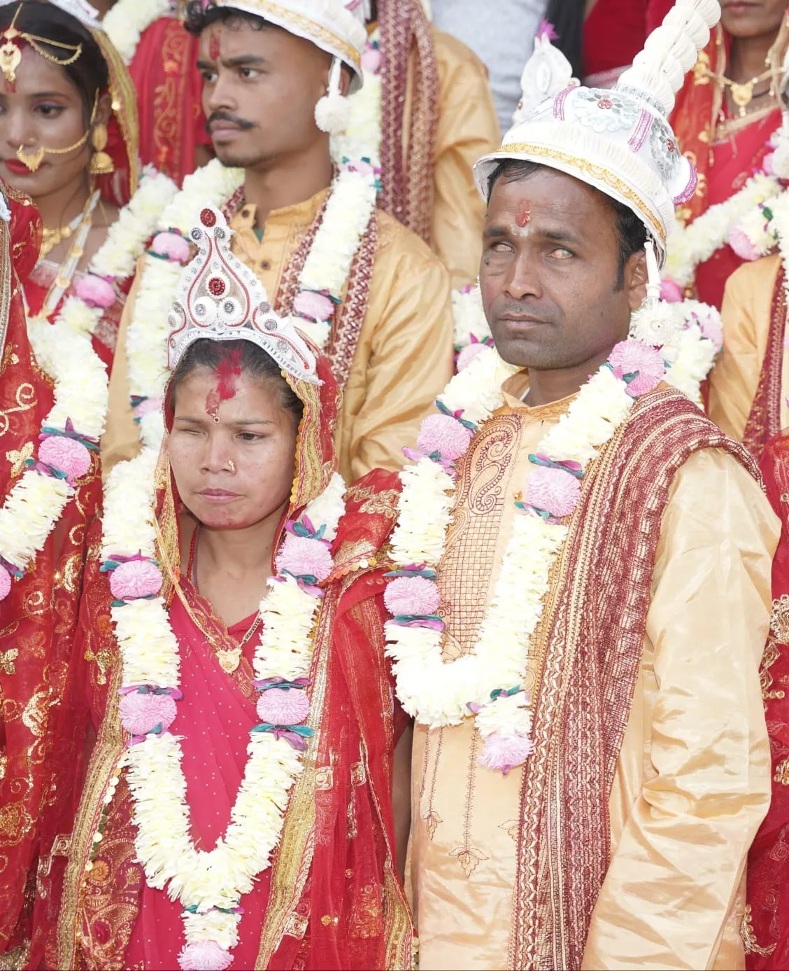 visually impaired couple