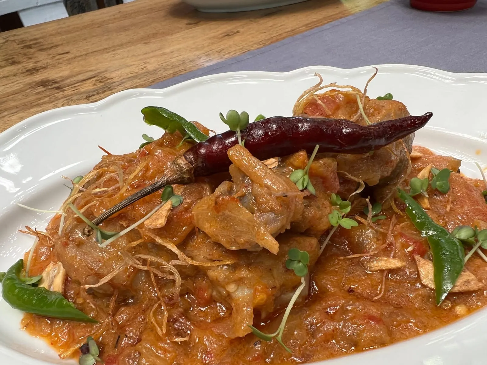 Khade masale ka gosht