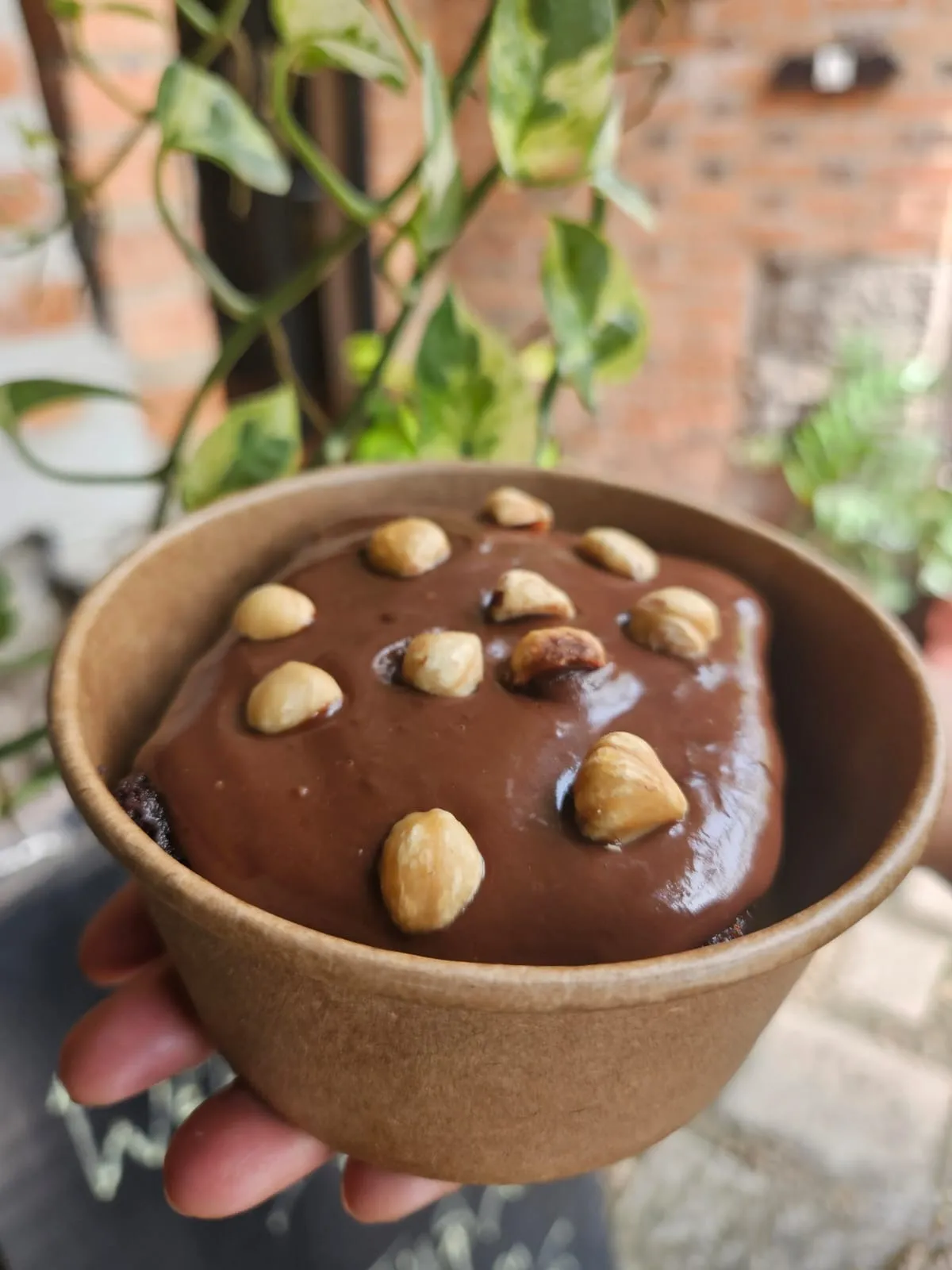 Hazelnut choco cake