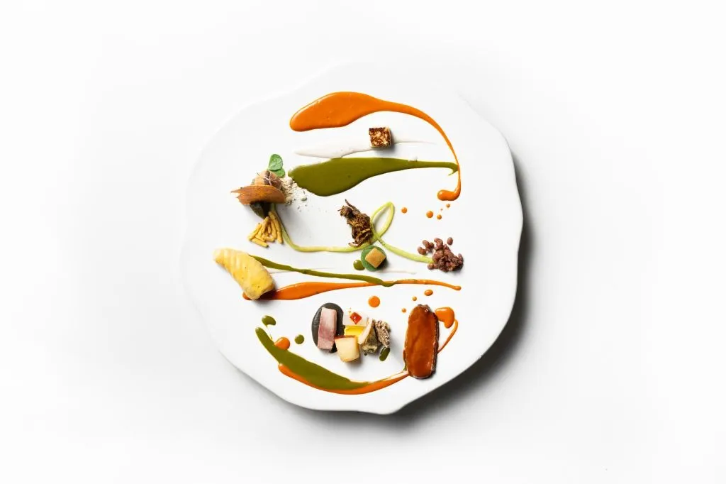 india on a plate