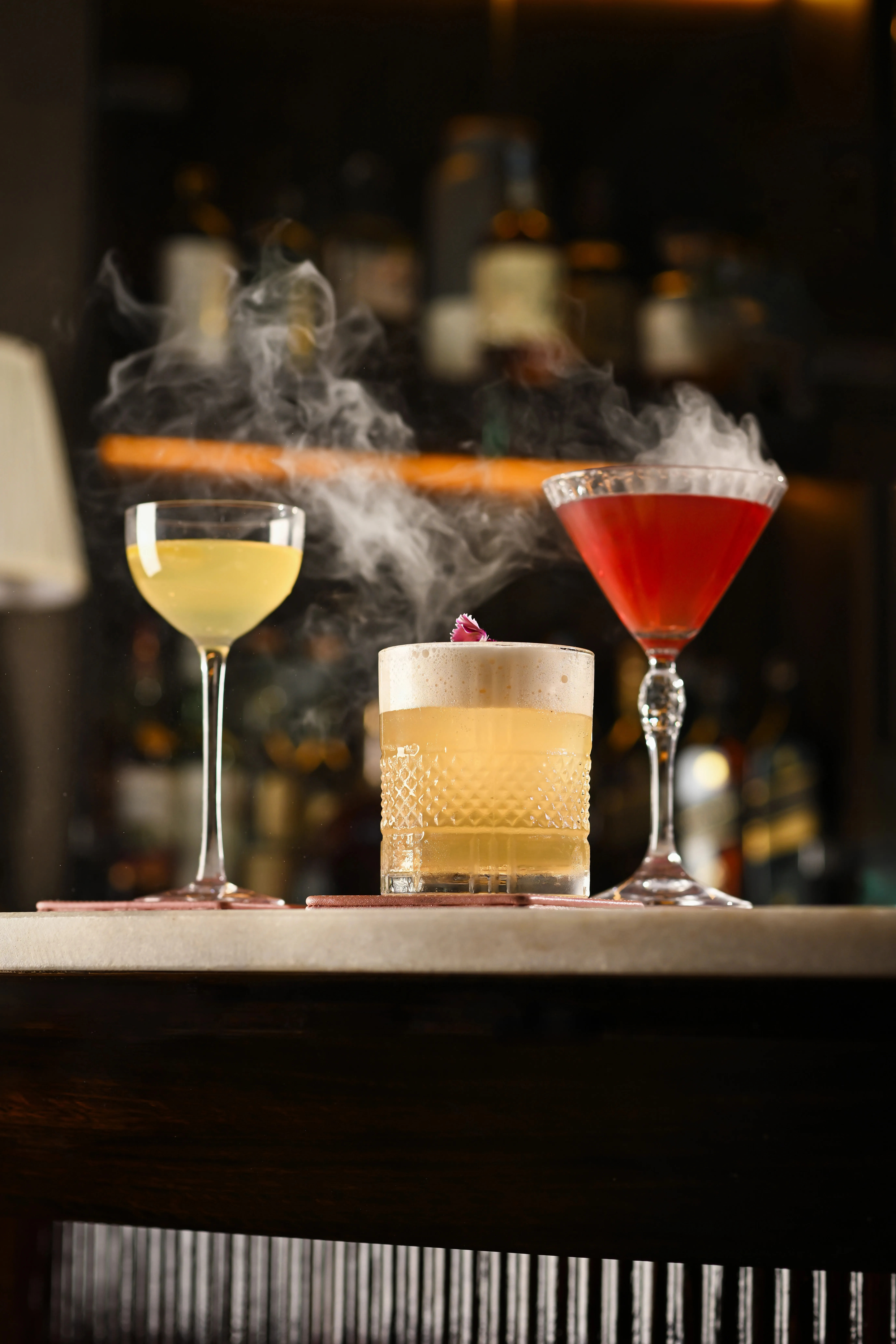 Cocktails by Simone Ciambrone from Bvlgari Bar Ginza, Tokyo and Kuldeep Rawat
