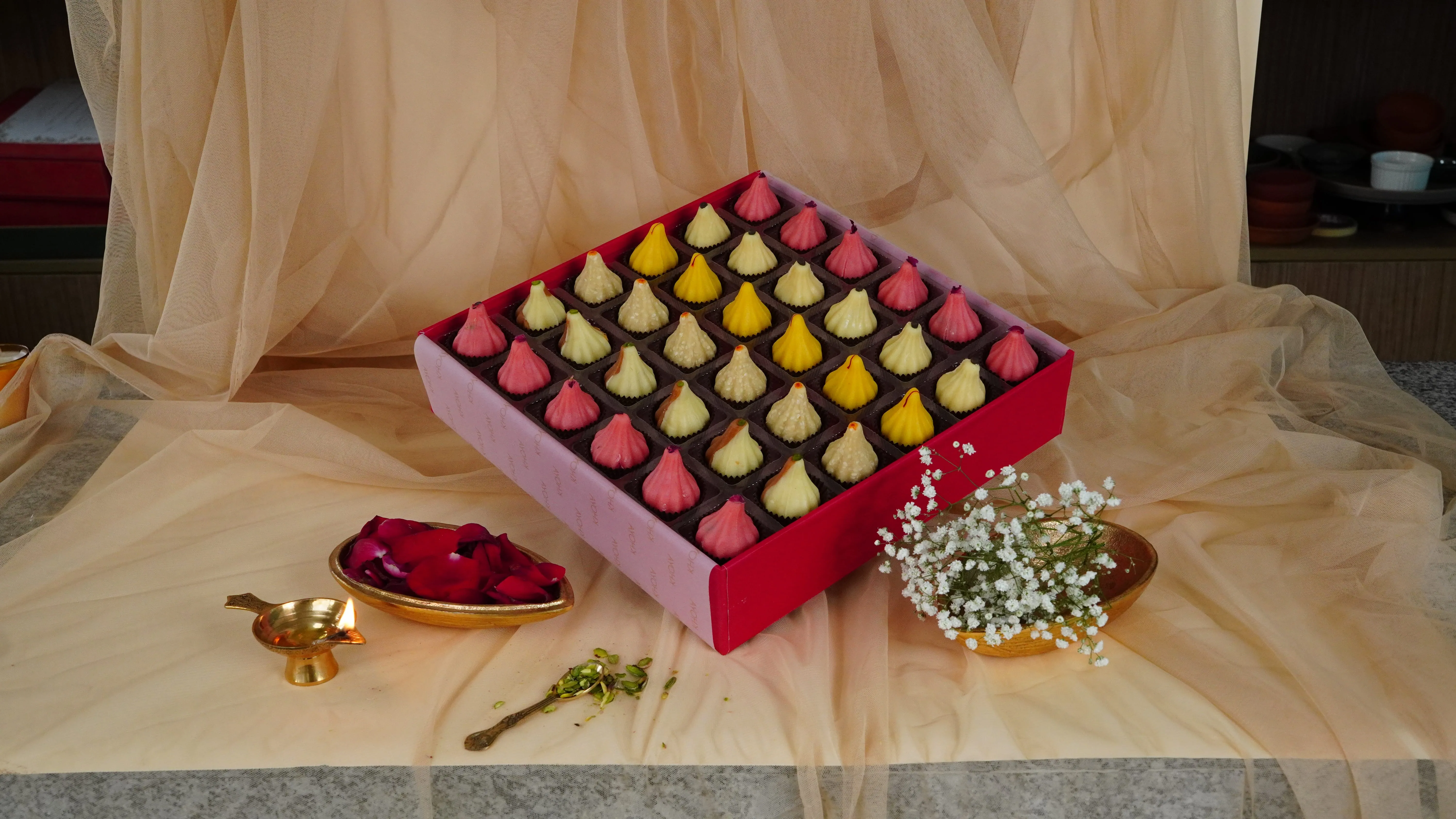 Khoya - Ganesh Chaturthi - Box of 36 - 3780