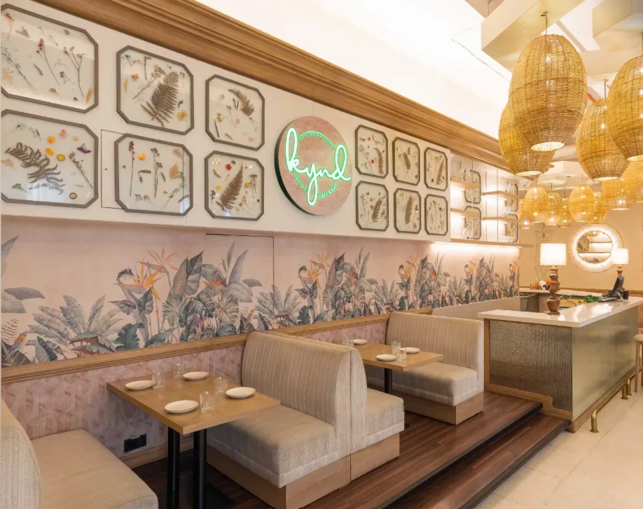 Kynd Cafe and Bar Interior