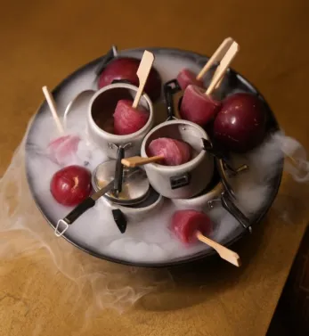 Indian Accent Kulfi Sorbet