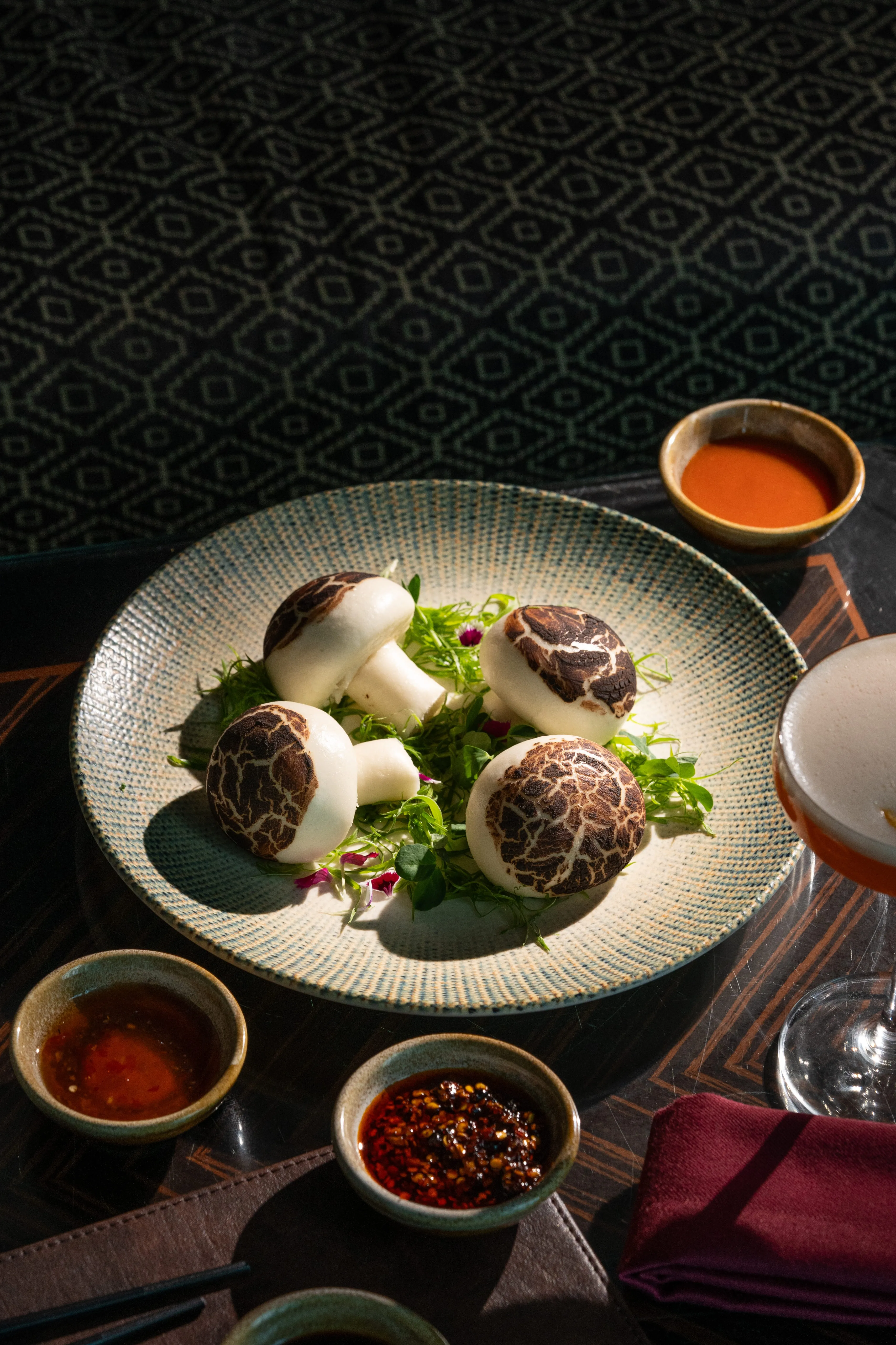 Steamed Mushroom Bun