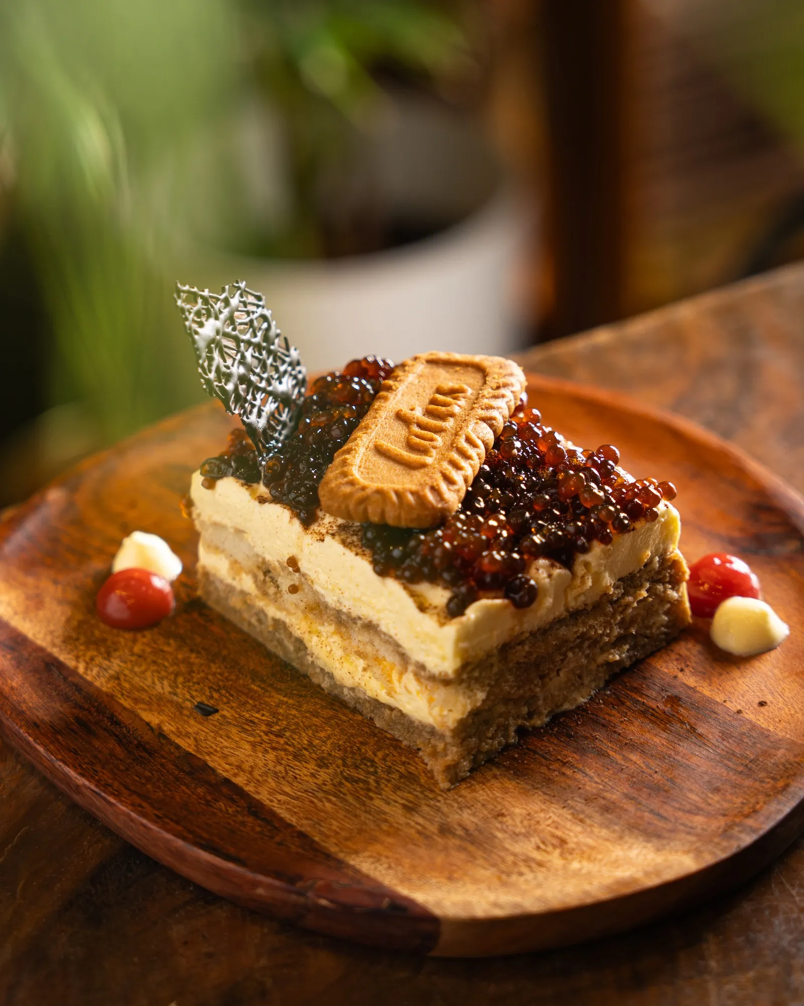 Tiramisu with Coffee Caviar