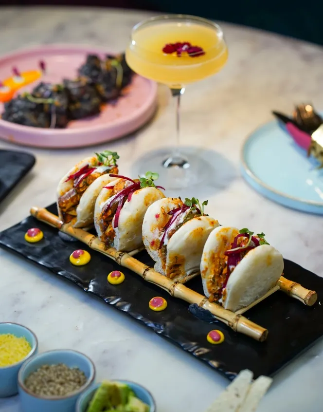 Chicken Khurchan Bao Taco (1)