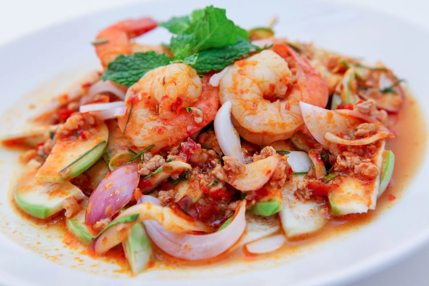 GrilledPrawnSaladwithLemongrass