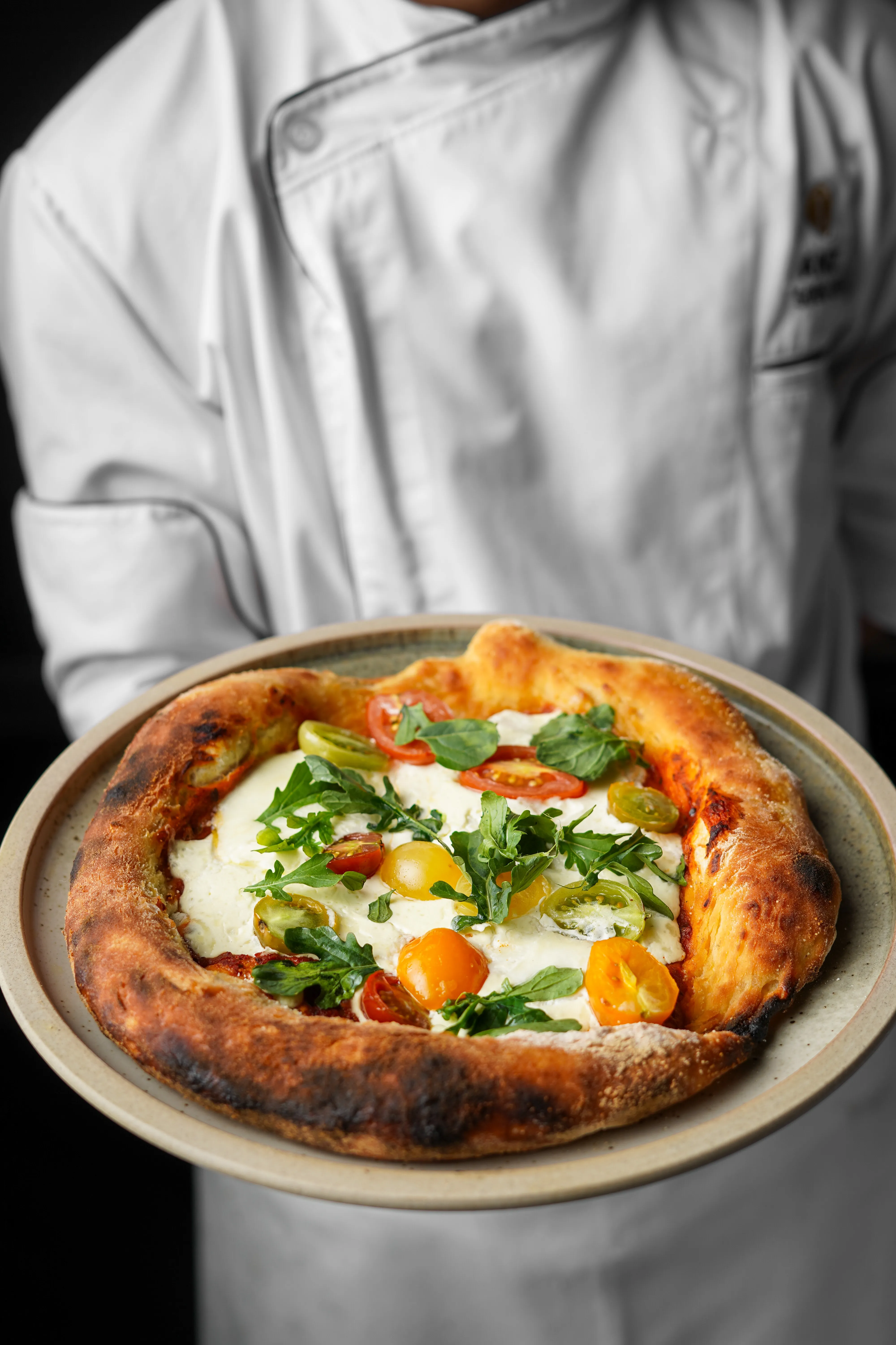 Warm Burrata Pie