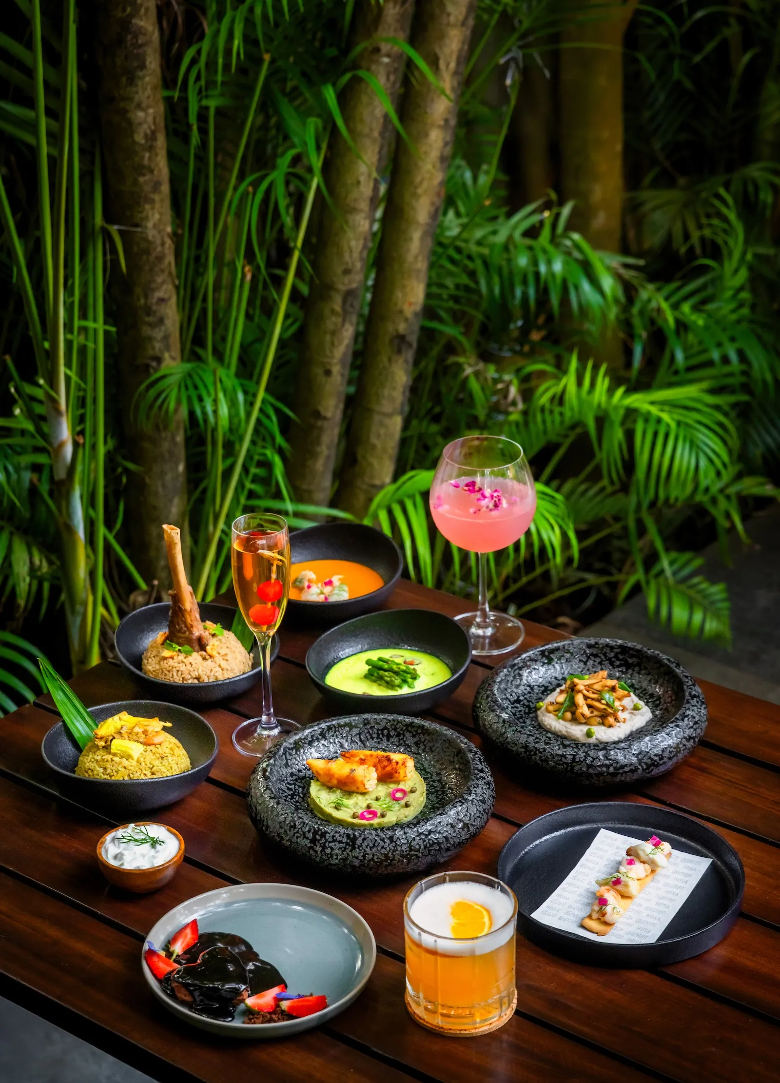 Hosa Goa's Valentine's set menu