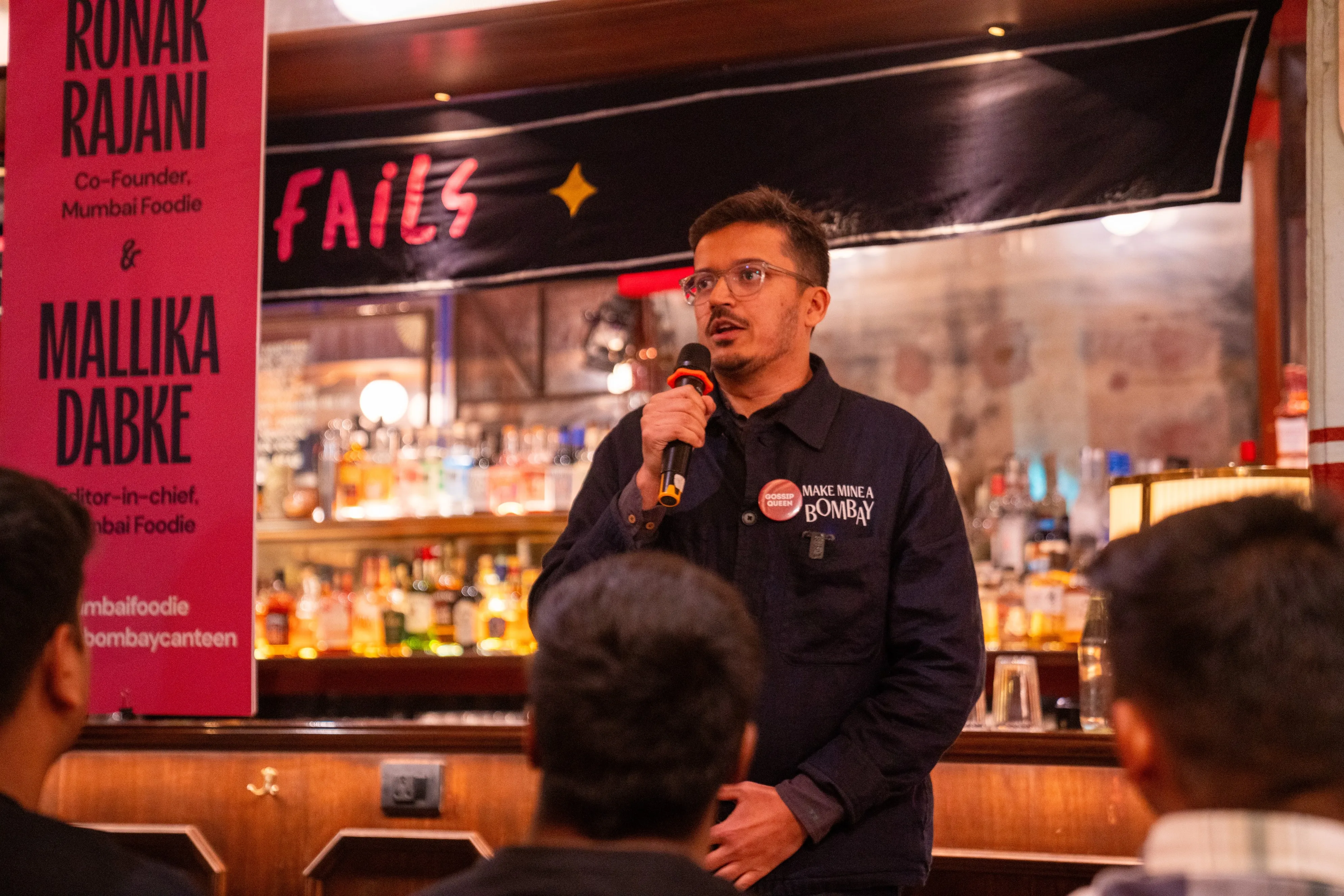 Yash Bhanage at the Canteen Open House - The Bombay Canteen