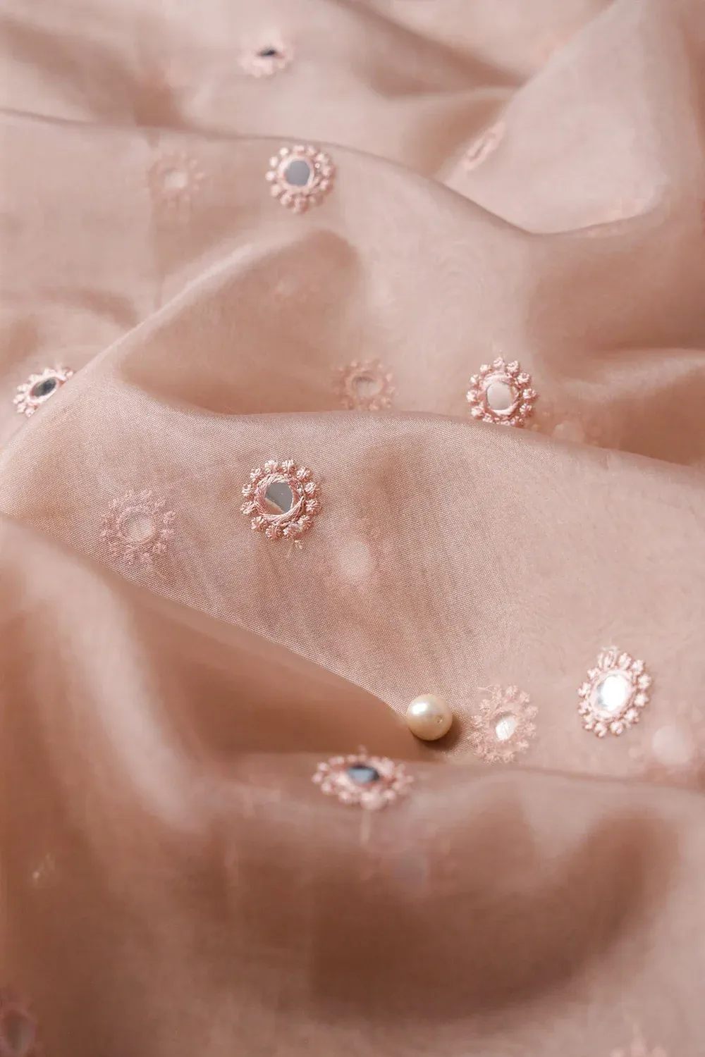 embroidery-fabrics-light-brown-thread-with-foil-mirror-work-small-motif-embroidery-on-light-brown-organza-fabric-38281817194750