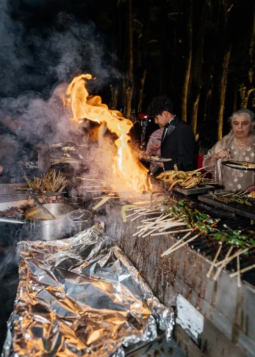 Ikaasa-Jaywin-weddng food