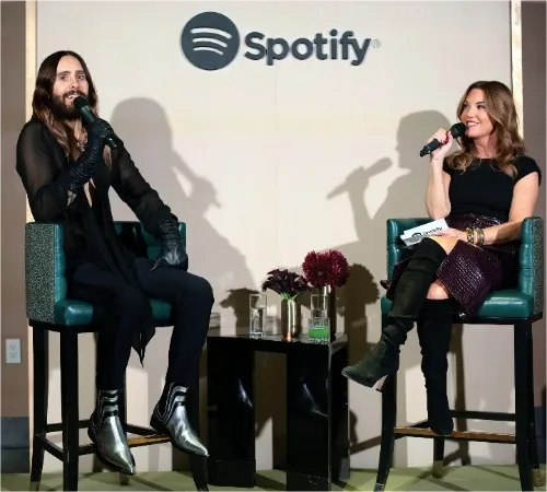 Dustee Jenkins with Jared Leto