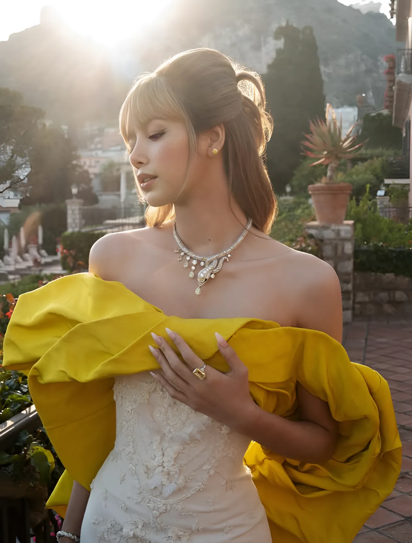 lisa x bvlgari-Picsart-AiImageEnhancer