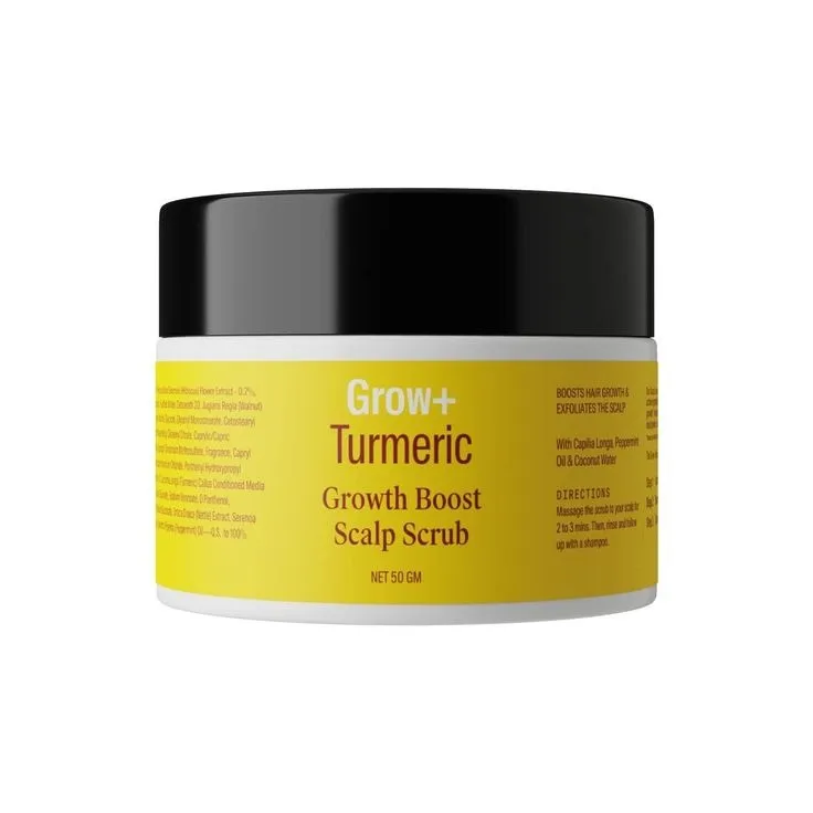 Arata Grow Turmeric Growth Scalp Scrub With Capilia Longa 50gm_ Free Shipping